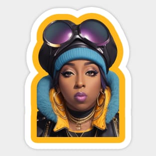 Supa Dupa Fly - Missy Elliott Sticker